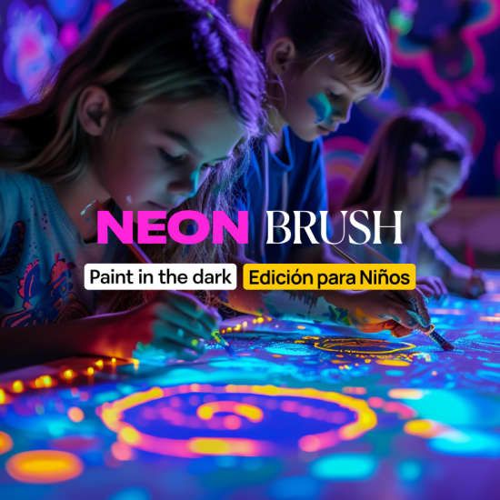 Neon Brush Kids: Una Experiencia Artística para toda la Familia, 24 May | Event in Providencia | AllEvents