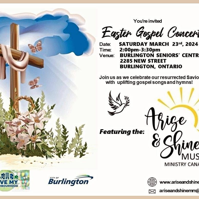 Easter Gospel Concert New Street Burlington 23 March 2024 AllEvents easter-gospel-concert-new-street-burlington-23-march-2024-allevents