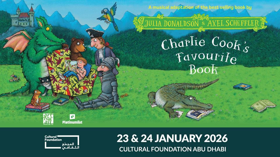 Charlie Cook's Favourite Book at Cultural Foundation, Abu Dhabi, 23 January | Event in Abu Dhabi | AllEvents