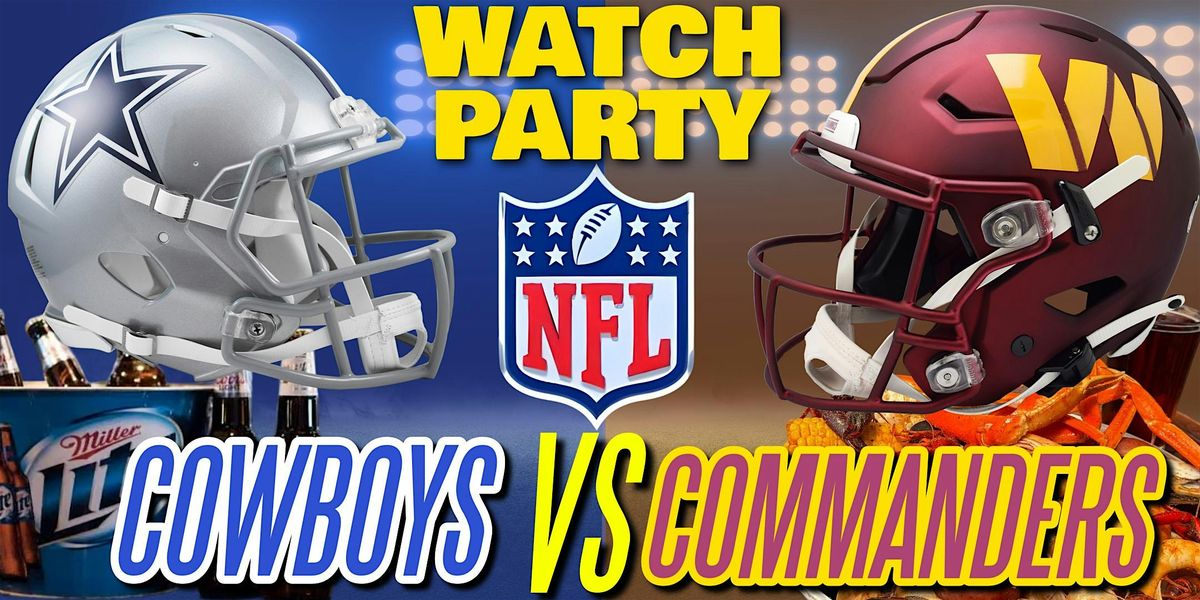 Cowboys vs Commanders!! - Watch Party at The Revel!, 25 December | Event in Frisco | AllEvents