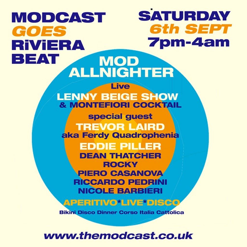 Modcast Bikini Club Dinner Ticket, 6 September | Event in Dumfries | AllEvents