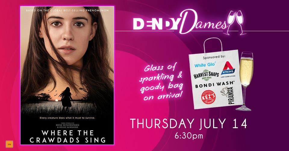 WHERE THE CRAWDADS SING Dendy Dames Event, Dendy Cinemas Southport, July 14 2022 AllEvents.in