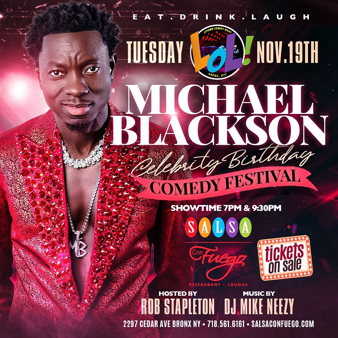 Michael Blackson at Funny Bone - Richmond, 11 July | Event in Short Pump | AllEvents