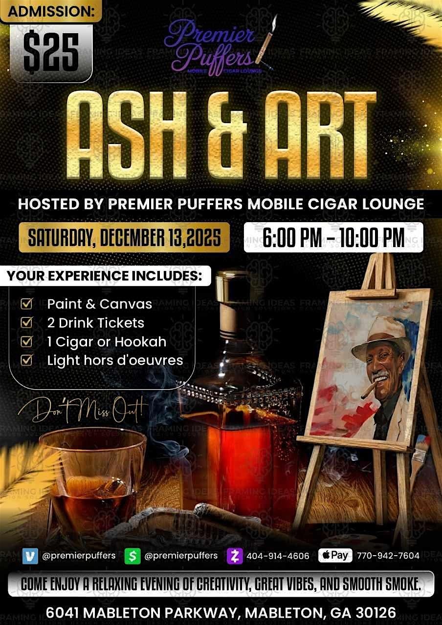 Ash & Art, 13 December | Event in Mableton | AllEvents