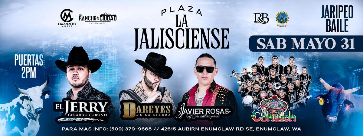 EL JERRY, COHUICH, DAREYES DE LA SIERRA & JAVIER ROSAS, 31 May | Event in Enumclaw | AllEvents
