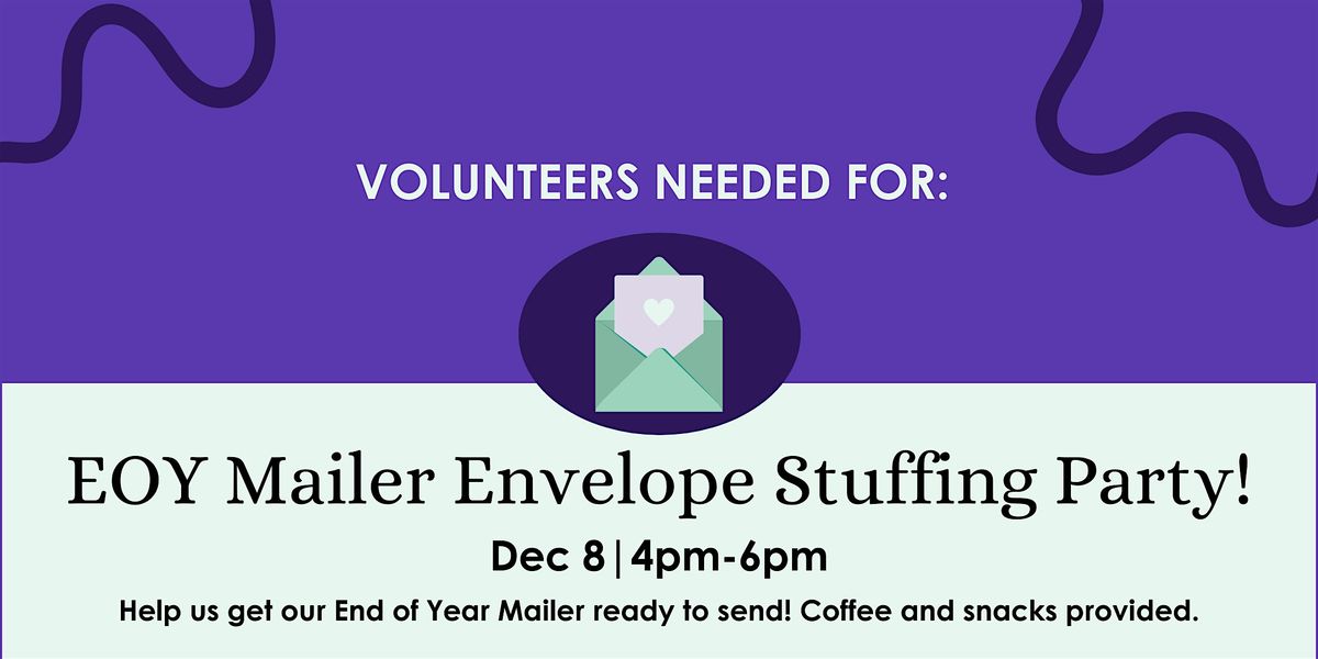 End of Year Mailer Stuffing Party!, 8 December | Event in Beaverton | AllEvents