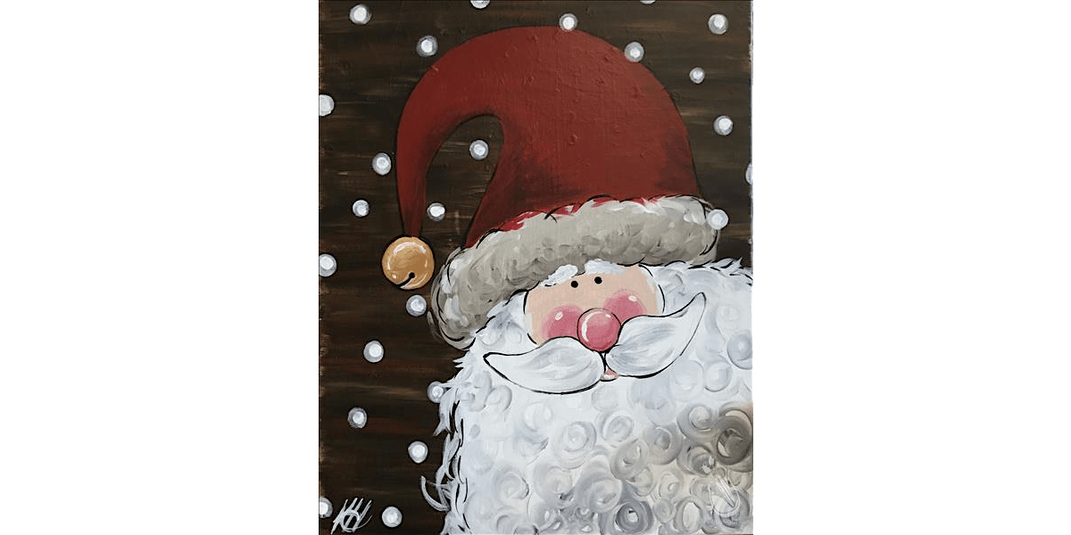 Adorable Santa - Paint and Sip in San Antonio | Classpop!™ | Event in San Antonio | AllEvents