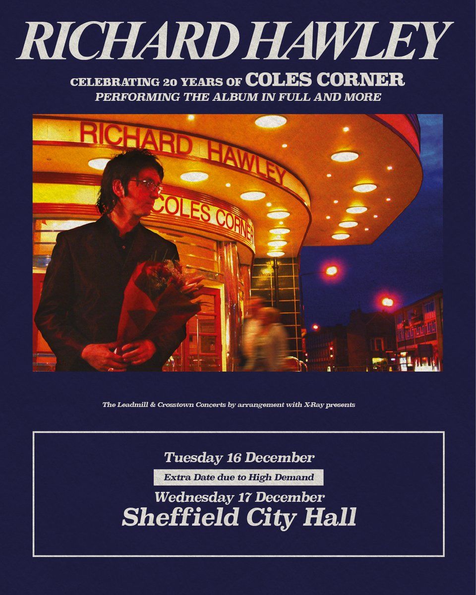 Richard Hawley Sheffield Tickets, 15 December | Event in Sheffield | AllEvents