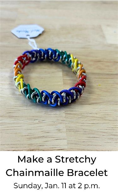 Make a Stretchy Chainmaille Bracelet, 11 January | Event in Alexandria | AllEvents