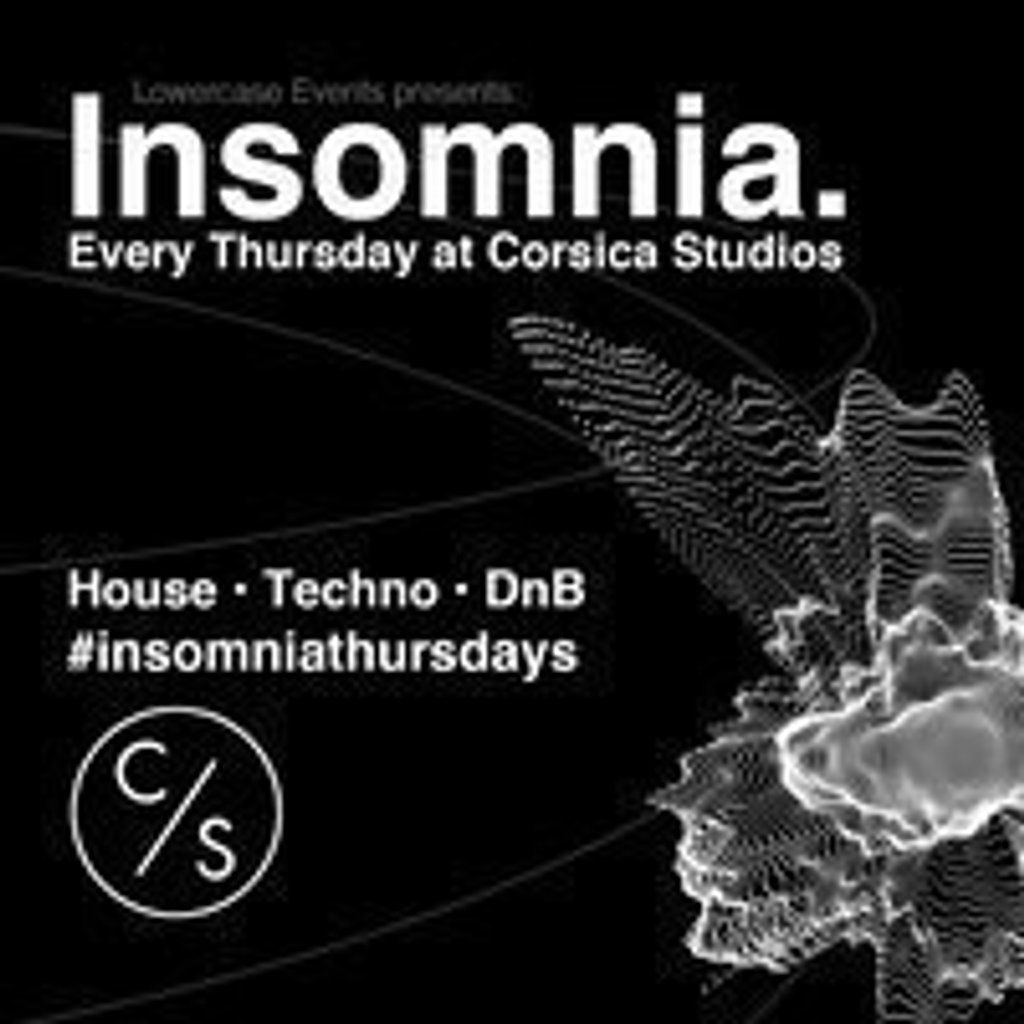 Insomnia London - House x DnB x Techno, 25 September | Event in London | AllEvents