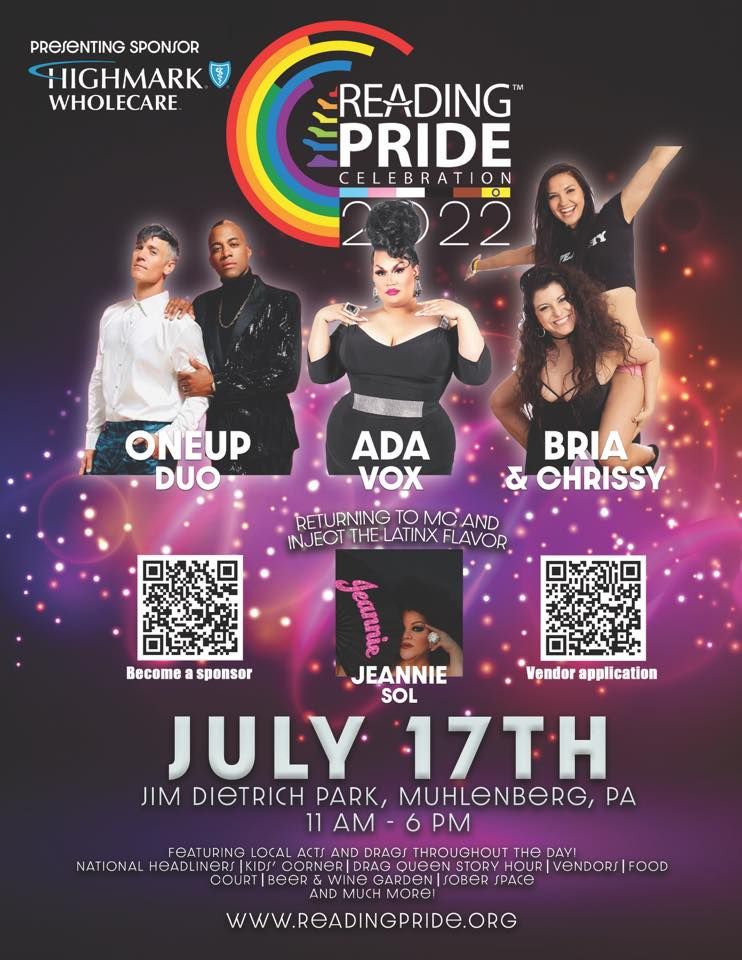 Reading Pride Celebration Festival 2025, Jim Dietrich Park, Blandon