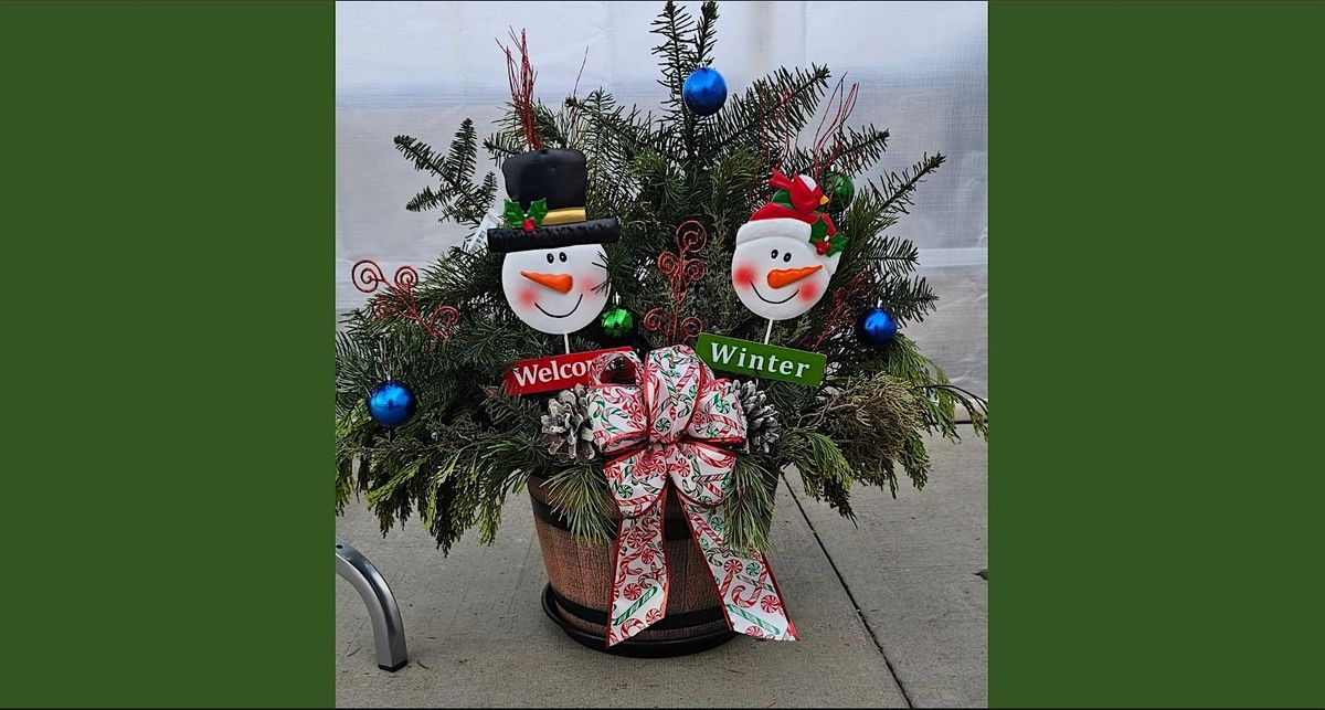 Make & Take "Holiday Porch Pot" Workshop, 6 December | Event in Idaho Falls | AllEvents