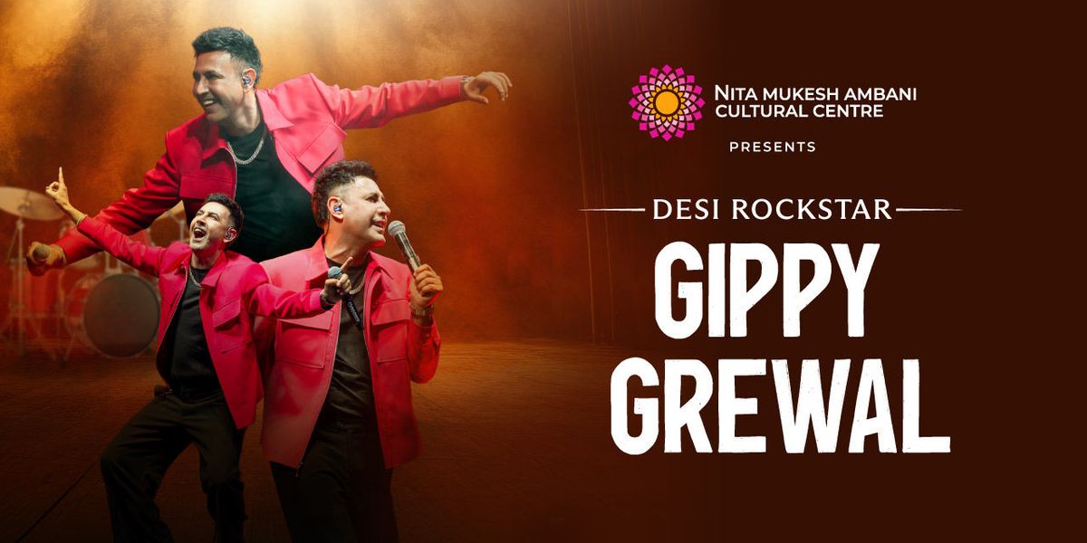 DESI ROCKSTAR - Gippy Grewal Live — event poster