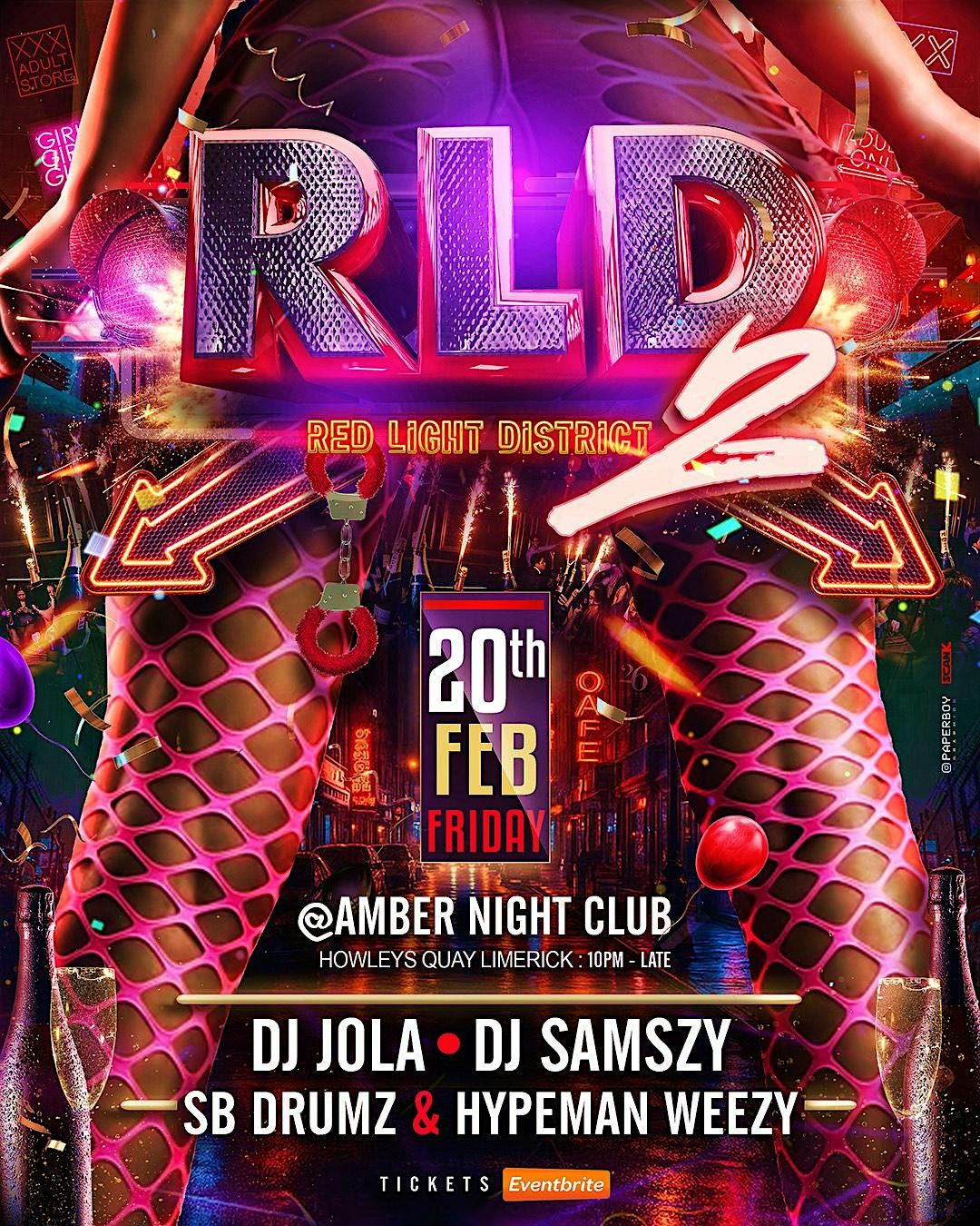 Red Light District 2, 20 February | Event in Limerick | AllEvents
