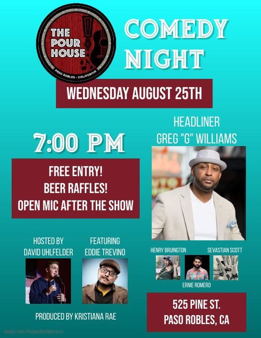 Stand Up Comedy Shows In Paso Robles Comedy Events In Paso Robles Paso Robles Harvest Festival 2022