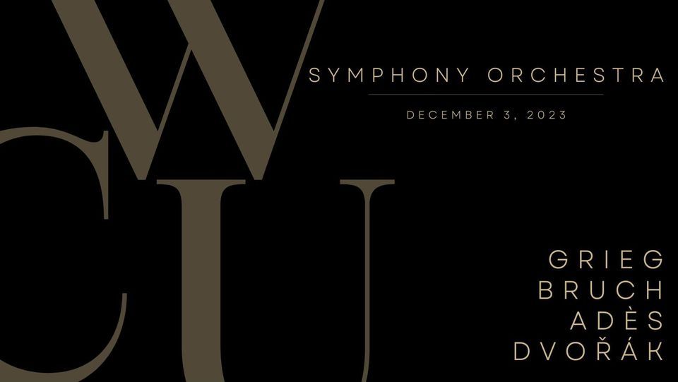 CWU Music Orchestra Concert, CWU Music Department, Cle Elum, December