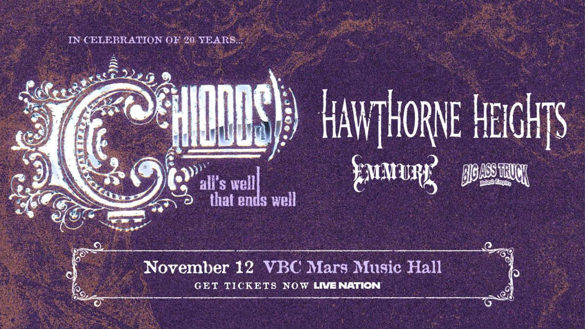 Chiodos, 18 December | Event in Wheatland | AllEvents