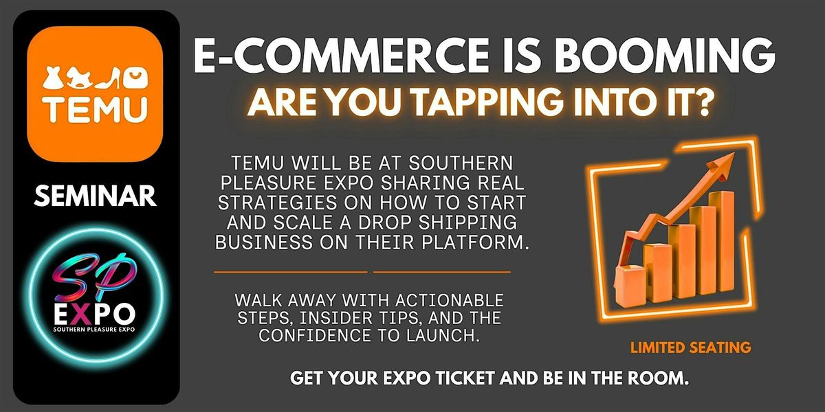 Temu Masterclass – Unlocking Growth with TEMU’s Local Seller Platform, 13 December | Event in Dallas | AllEvents