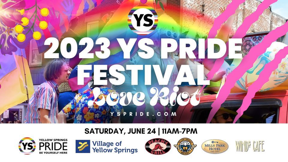 2025 YS Pride Festival, Mills Lawn Elementary School, Yellow Springs