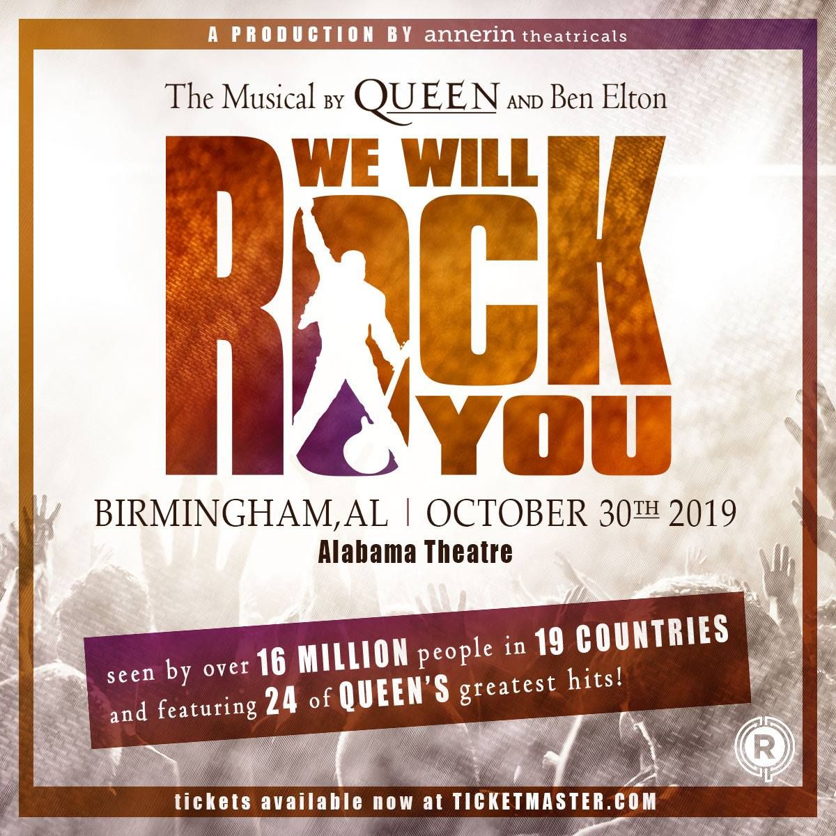 We Will Rock You at Ed Mirvish Theatre, 28 November | Event in Toronto | AllEvents