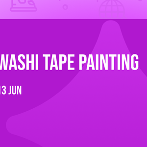 Washi Tape Painting