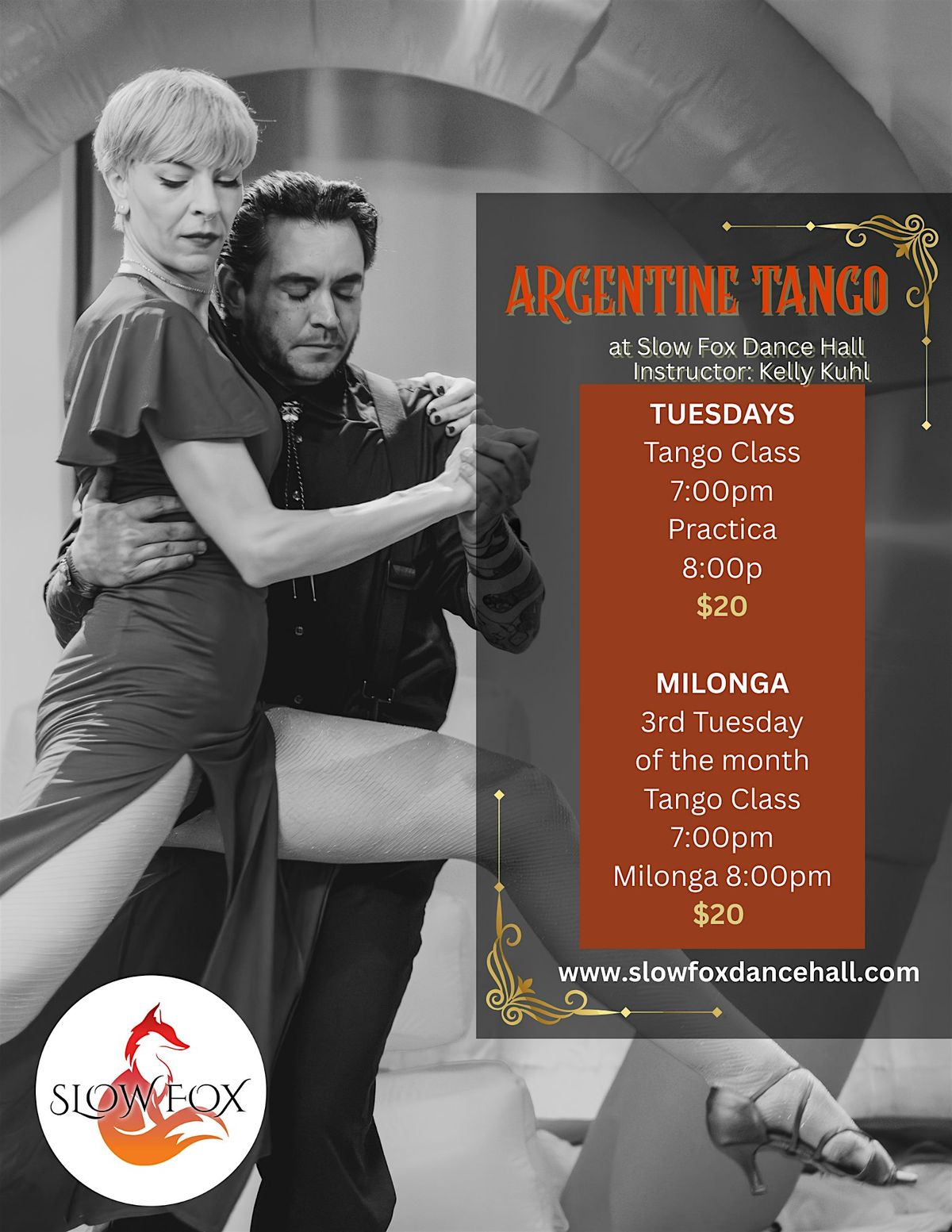 Beginner & Intermediate Milonga, 27 January | Event in Napa | AllEvents