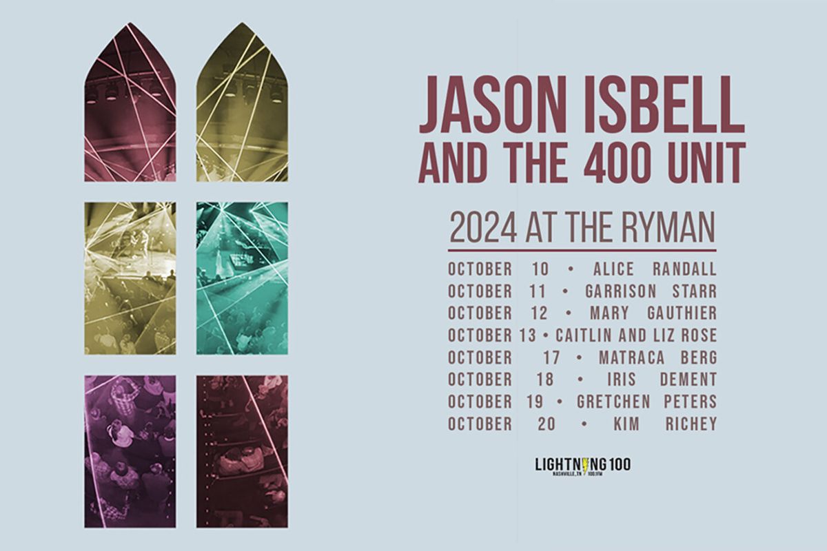 Jason Isbell and the 400 Unit with Garrison Starr, 16 July | Event in Red Bank | AllEvents