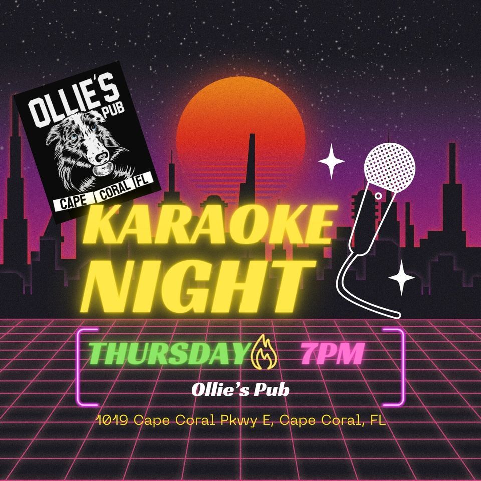 Ollies Karaoke!, 1019 Cape Coral Parkway East Cape Coral, FL, United