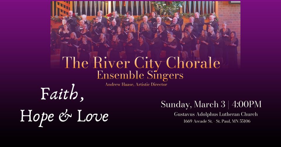 Faith, Hope and Love, Gustavus Adolphus Lutheran Church, Saint Paul