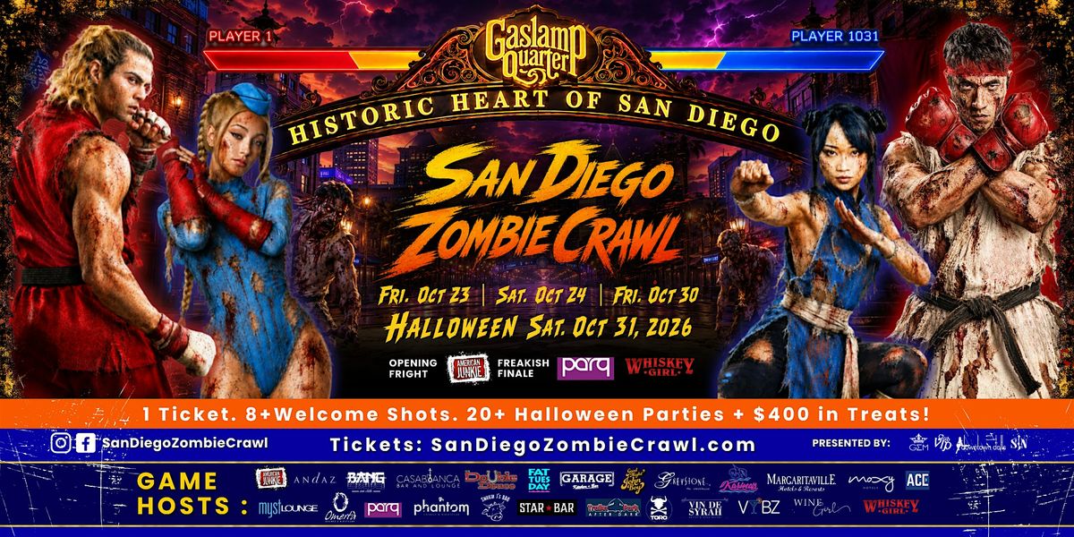 2026 San Diego Zombie Crawl