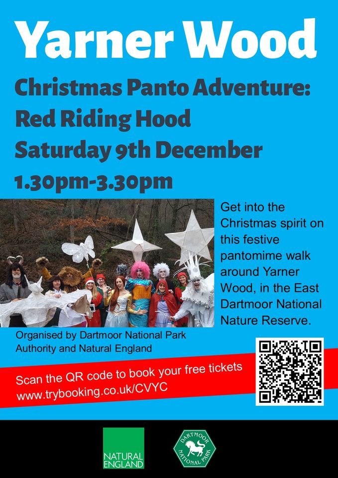 Christmas Panto Adventure Red Riding Hood, Yarner Woods, Bovey Tracey