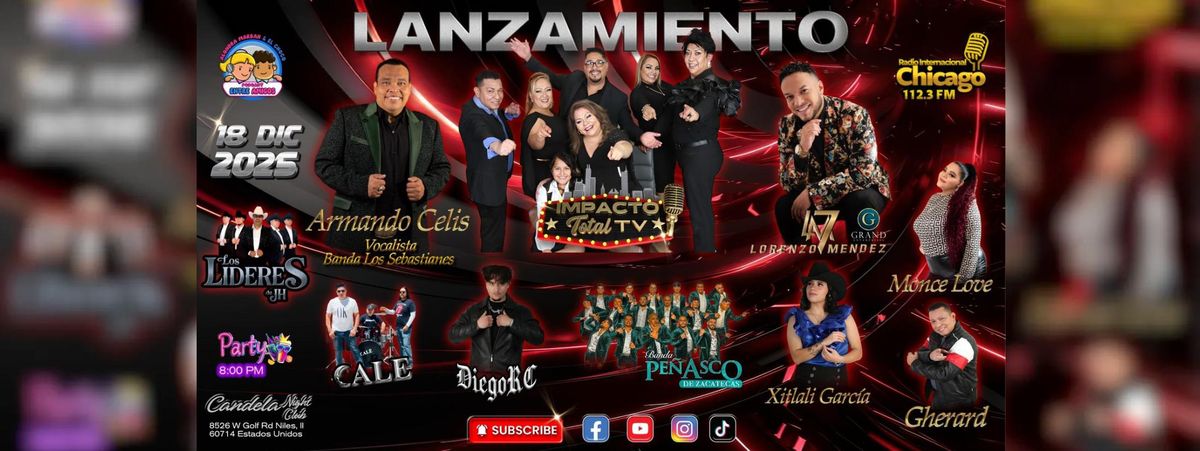 IMPACTO TOTAL TV, LORENZO MENDEZ, ARMANDO CELIS & MAS, 18 December | Event in Niles | AllEvents