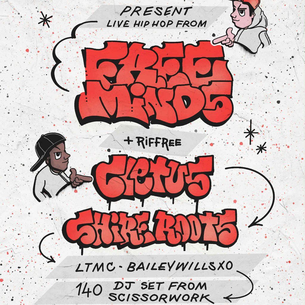 Free Minds & FatCat Presents: Live Hip Hop - 16.08.25, 16 August | Event in Exeter | AllEvents