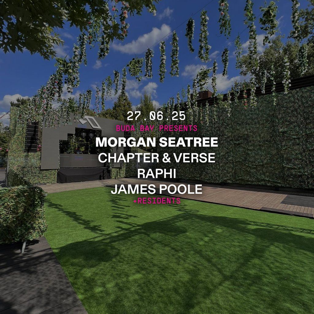 Morgan Seatree, Raphi & James Poole @ Buda Bay, 27 June | Event in Budapest | AllEvents