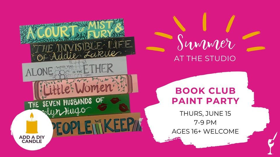 Book Club Paint Party! , Painting with a Twist (Corpus Christi, TX