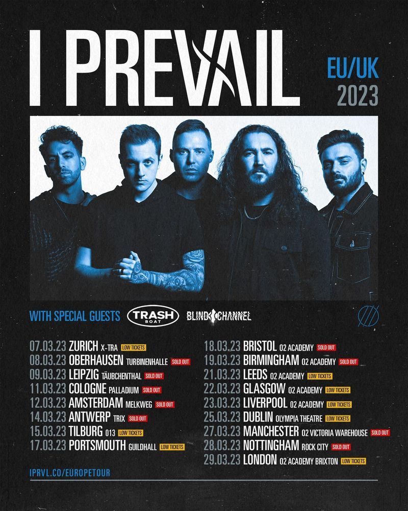 I Prevail Glasgow Tickets, 20 September | Event in Glasgow | AllEvents