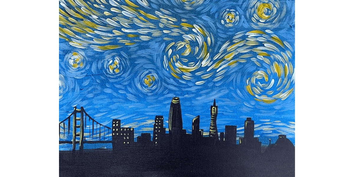 Starry Night - Paint and Sip in Atlanta | Classpop!™, 4 January | Event in Atlanta | AllEvents