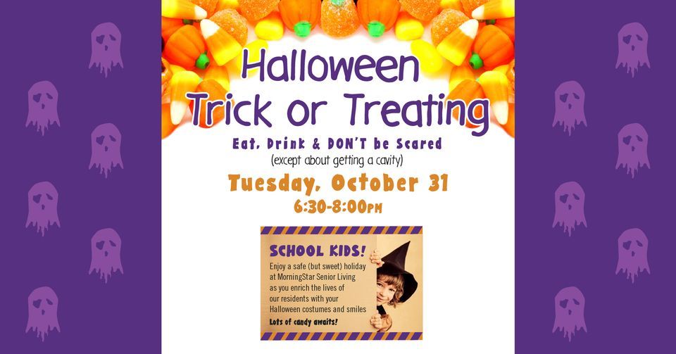 Halloween Trick or Treating! ?, MorningStar Assisted Living & Memory