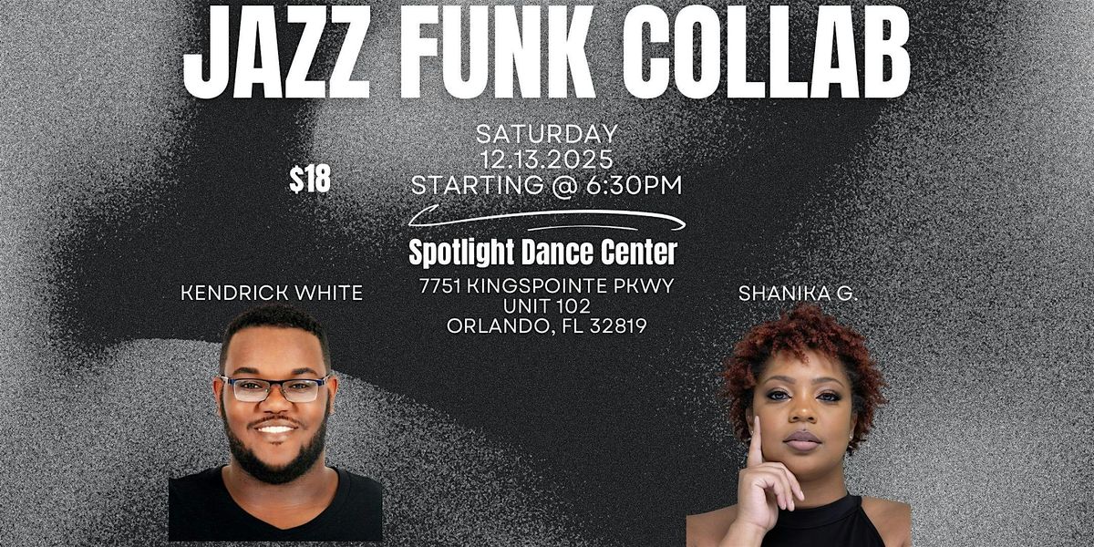 Jazz Funk Collab Dance Class, 13 December | Event in Orlando | AllEvents