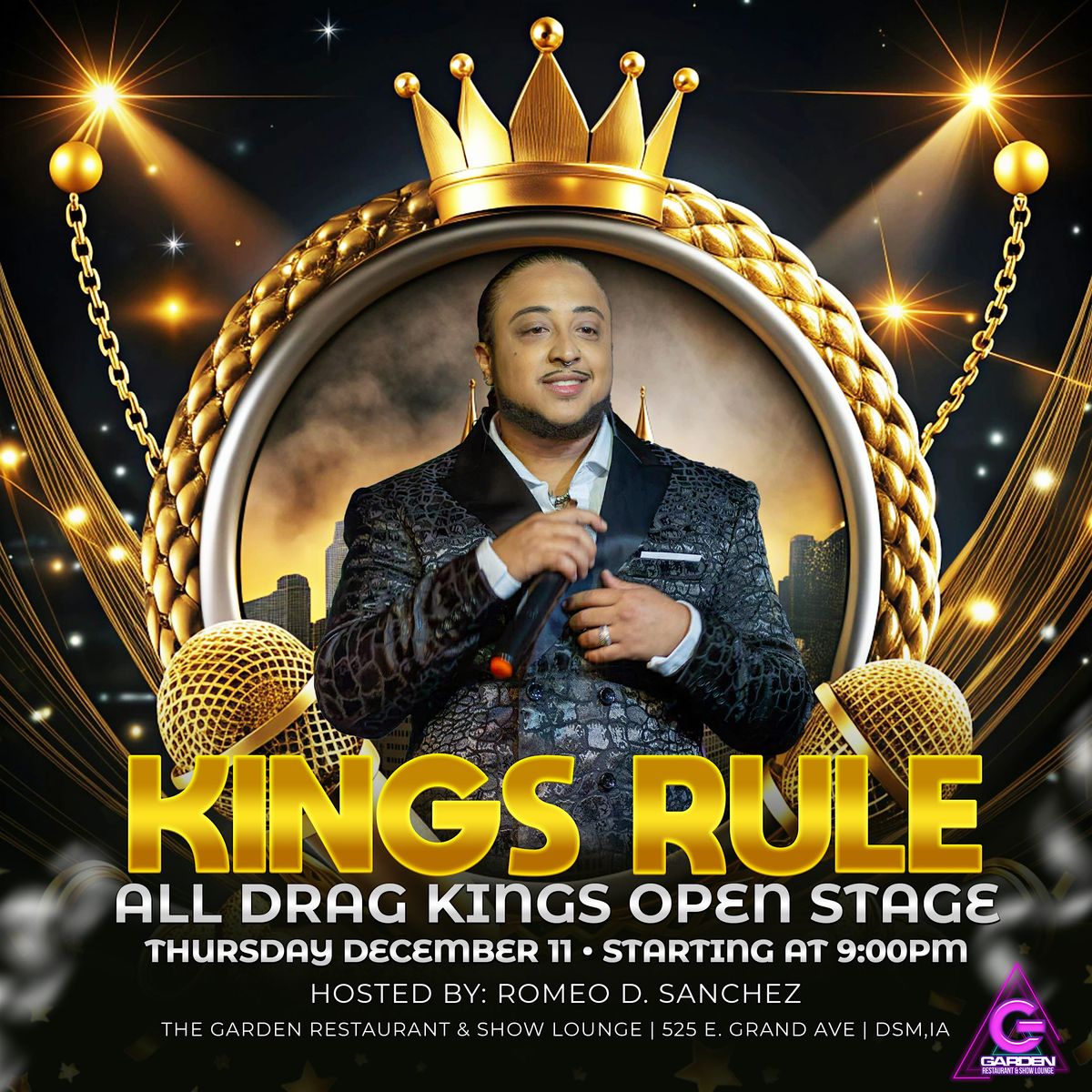 Thurs Dec 11 Drag Show - 9pm Table Reservation, 11 December | Event in Des Moines | AllEvents