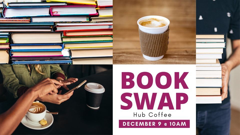 HYP Coffee Mingle and Book Swap, Hub Coffee, Helena, December 9 2023