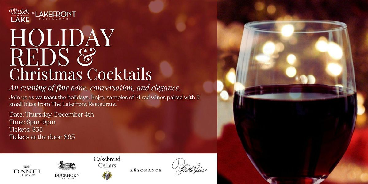 Holiday Reds and Christmas Cocktails, 4 December | Event in Chicago | AllEvents