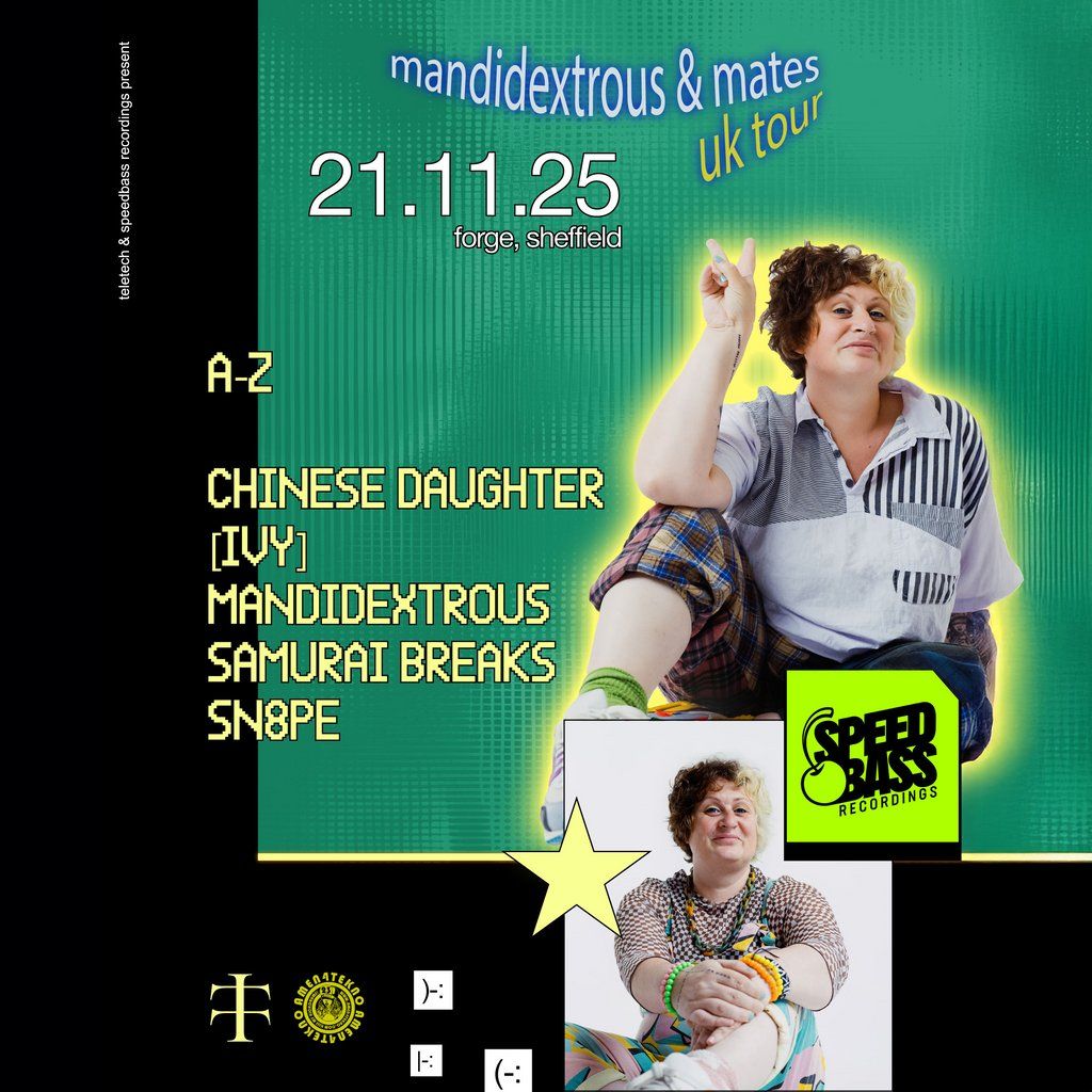 Mandidextrous & Mates ft. [IVY], Samurai Breaks & More, 21 November | Event in Sheffield | AllEvents