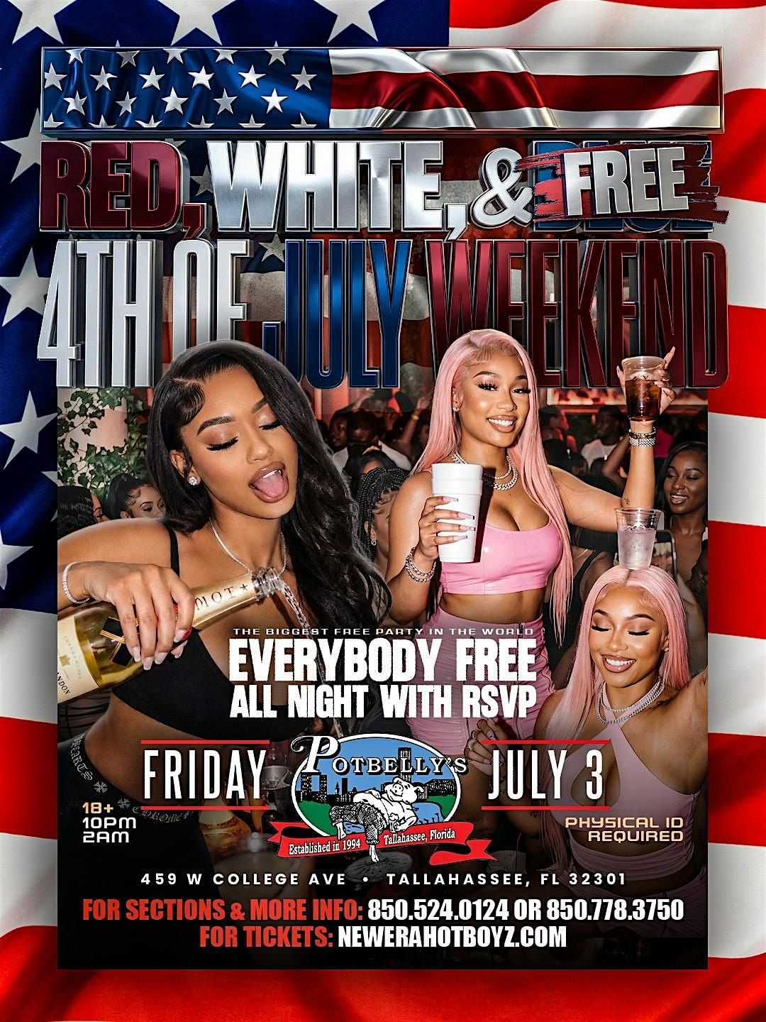 RED, WHITE, & FREE | 4TH OF JULY WEEKEND