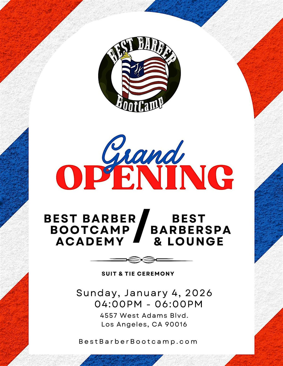Best Barber BootCamp Academy™ Inaugural Gala, 4 January | Event in Los Angeles | AllEvents