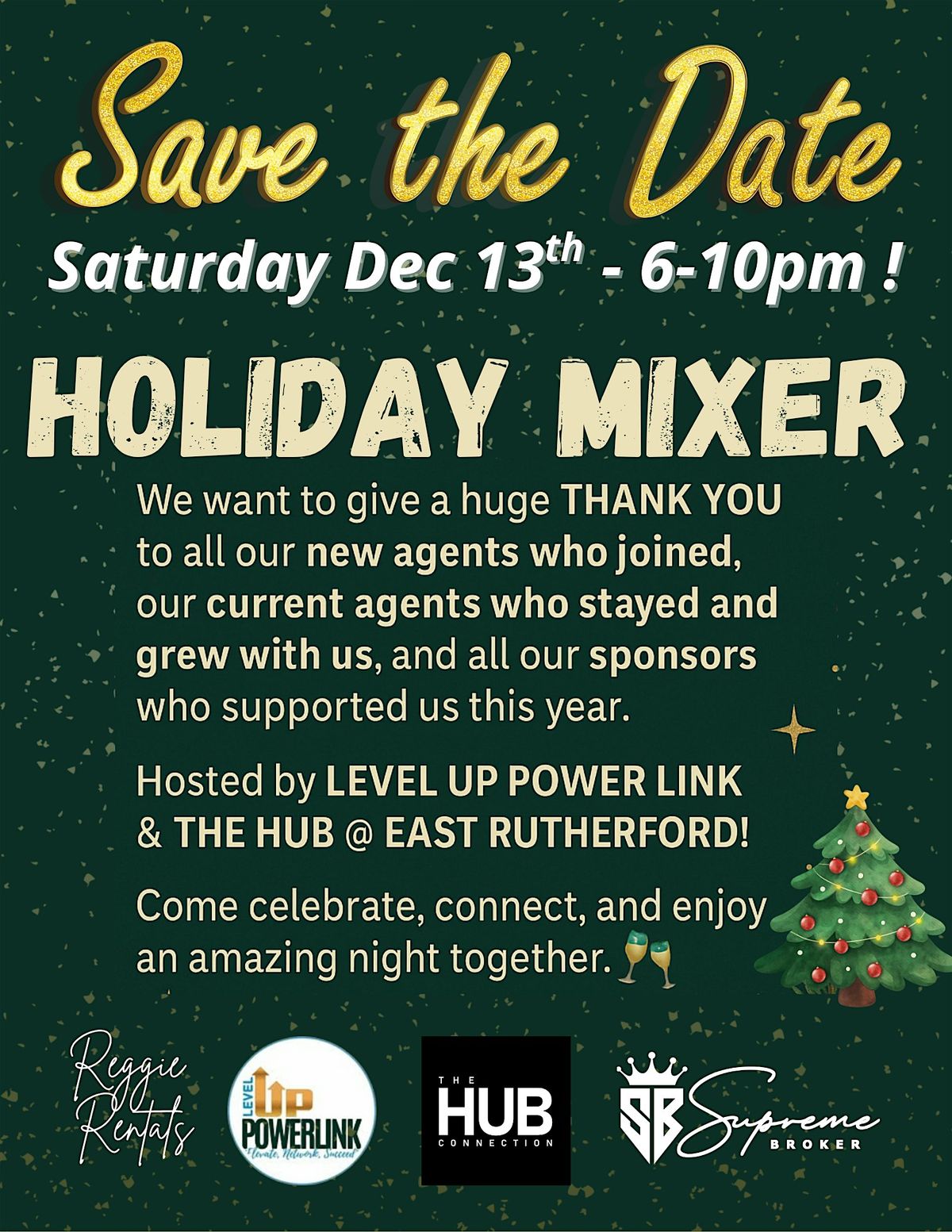 HOLIDAY MIXER 2025, 13 December | Event in East Rutherford | AllEvents