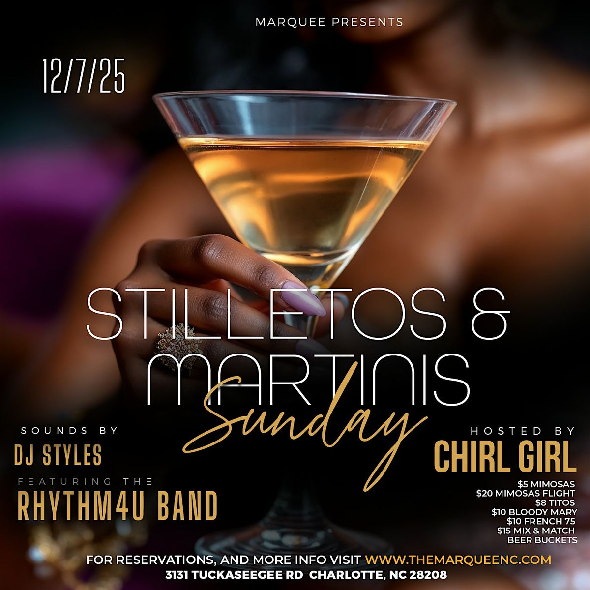Live Music Charlotte - Stiletto & Martini Sunday | Event in Charlotte | AllEvents