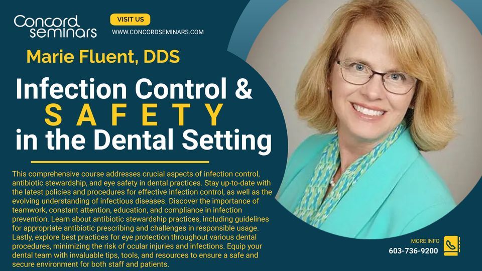 Infection Control & Safety in the Dental Setting, Crowne Plaza College