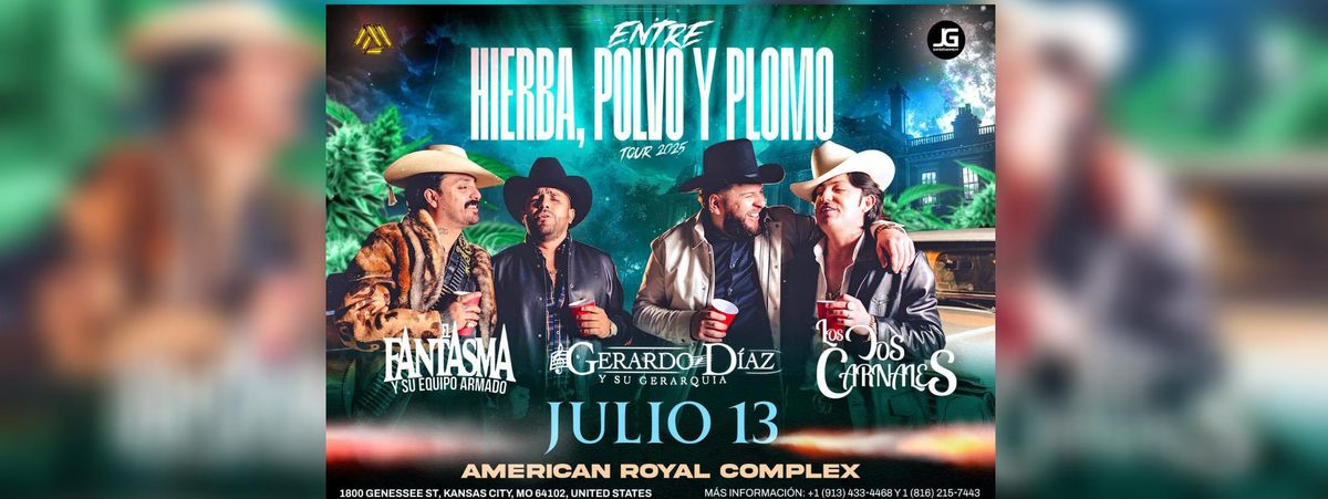 ENTRE HIERBA, POLVO Y PLOMO EN KANSAS CITY, 13 July | Event in Kansas City | AllEvents