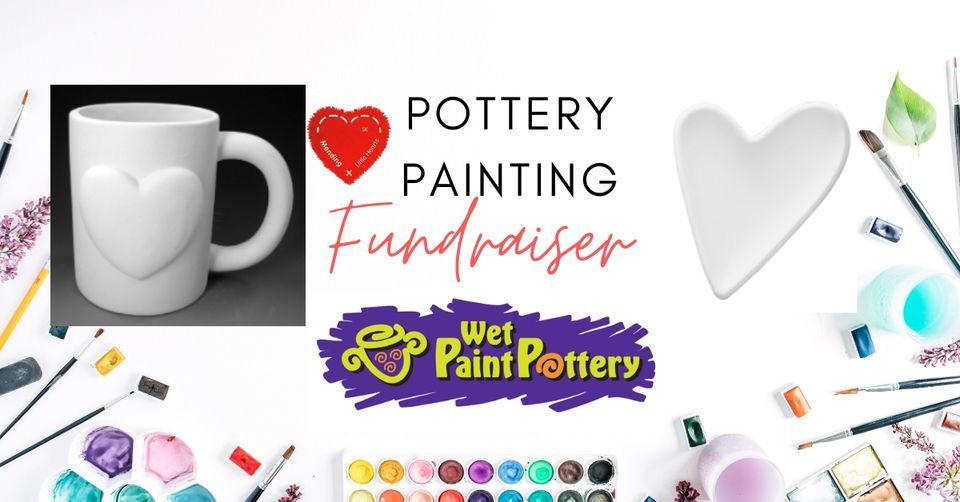 Pottery Painting Fundraiser at Wet Paint Pottery, Wet Paint Pottery